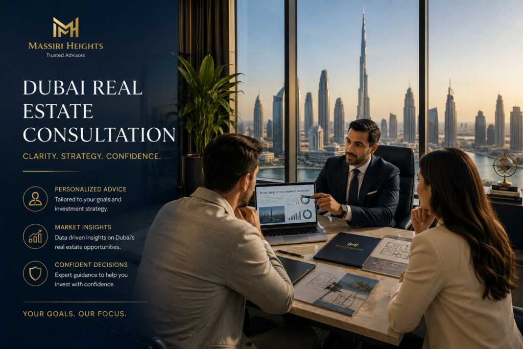 Dubai Real Estate Consultation for professional property investment advisory