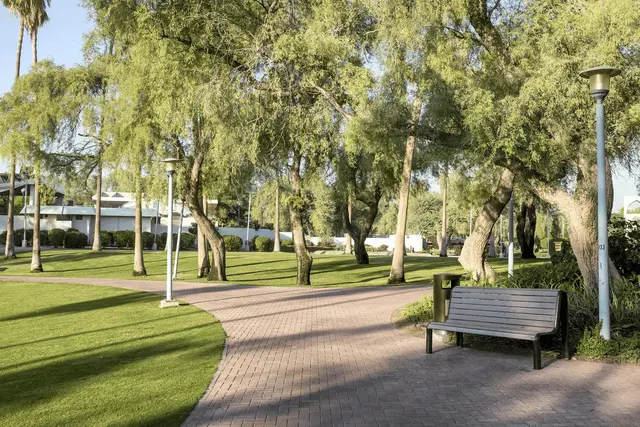 Outdoor Walking Area