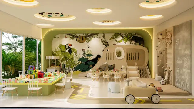 Indoor Kids' Play Area
